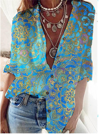 Vibrant Floral Print Greta  Cardigan Top