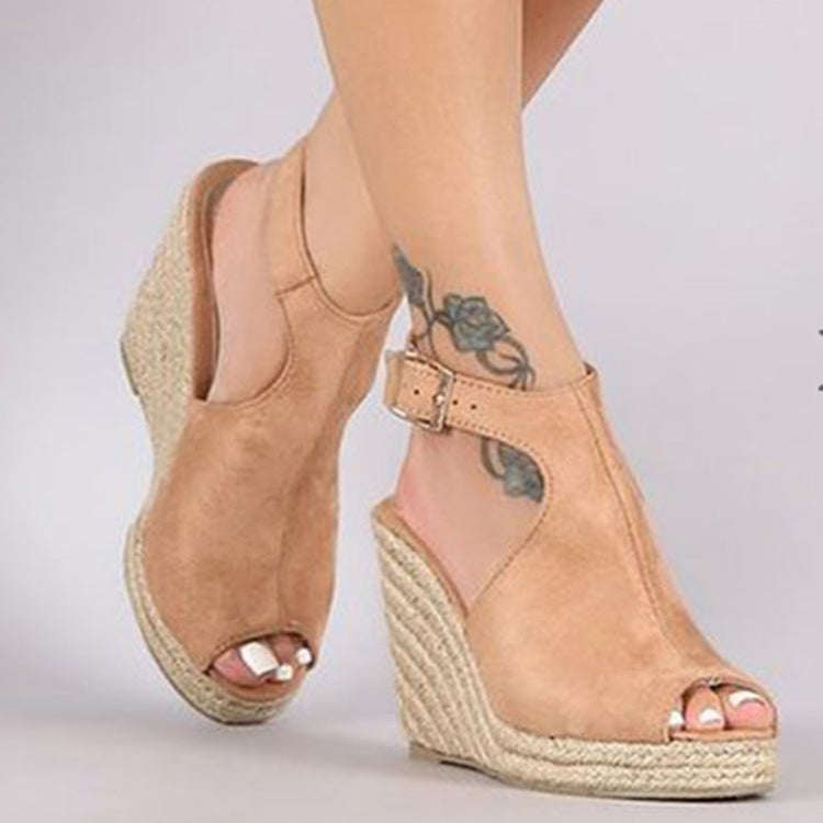 Chic Platform Wedge Sandals Greta 