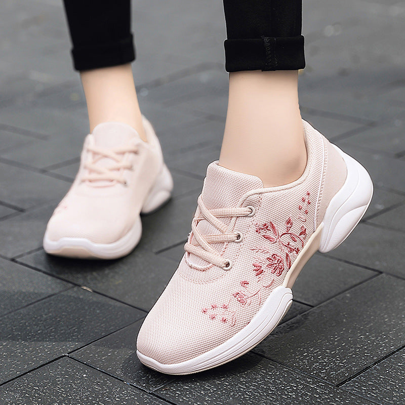 Breathable Greta  Floral Mesh Sneakers