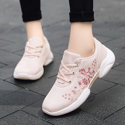 Breathable Greta  Floral Mesh Sneakers