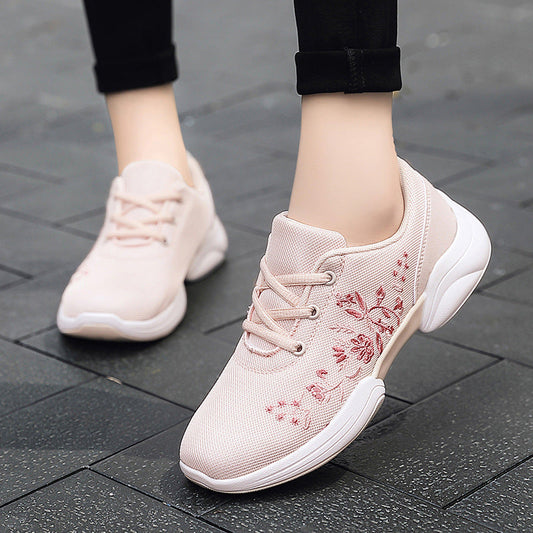 Breathable Greta  Floral Mesh Sneakers