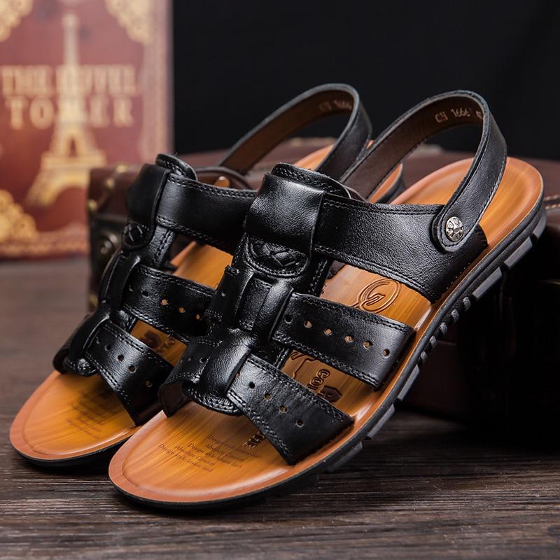 Classic Comfort Greta  Men's Cowhide Sandals
