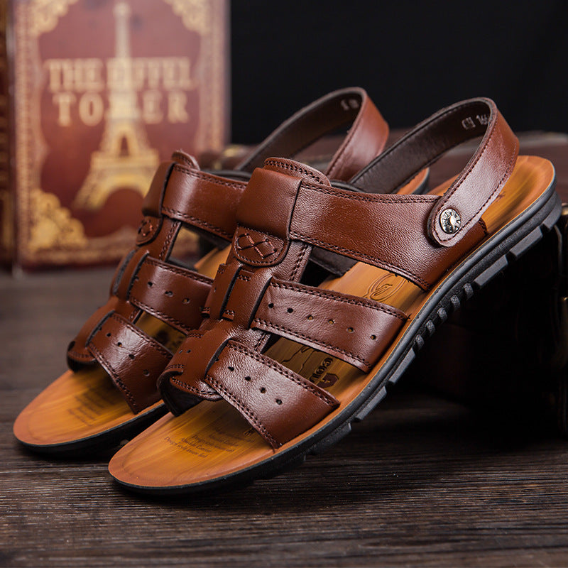 Classic Comfort Greta  Men's Cowhide Sandals