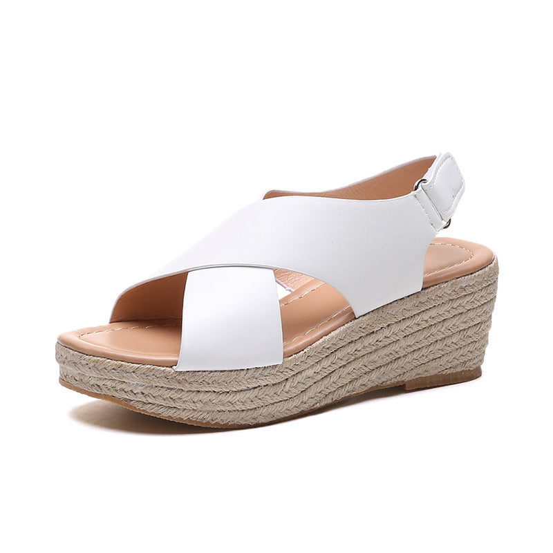 Chic Wedge Sandals by Greta 
