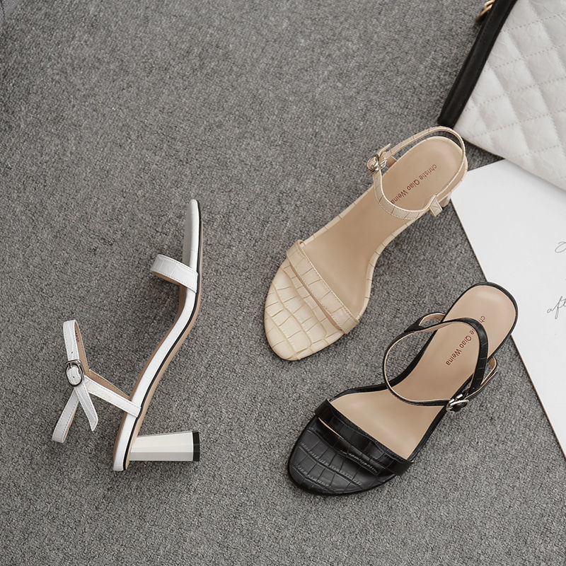 Elegant Greta  Pinterest-Inspired Heeled Sandals