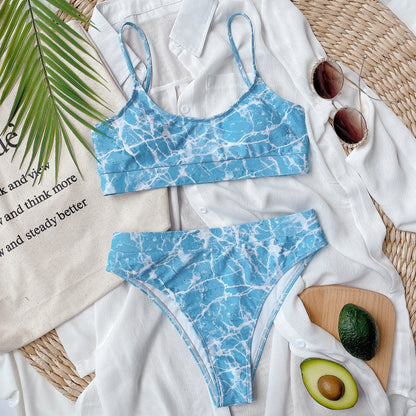 Vibrant Print Greta  Pinterest-Inspired Bikini