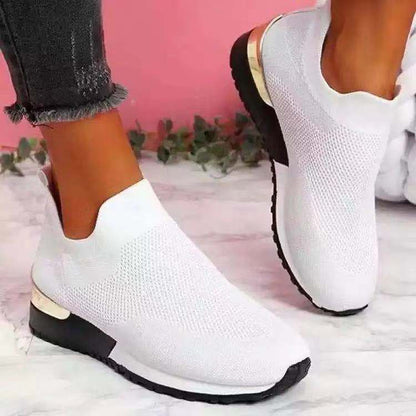 Chic Mesh Slip-On Sneakers by Greta 