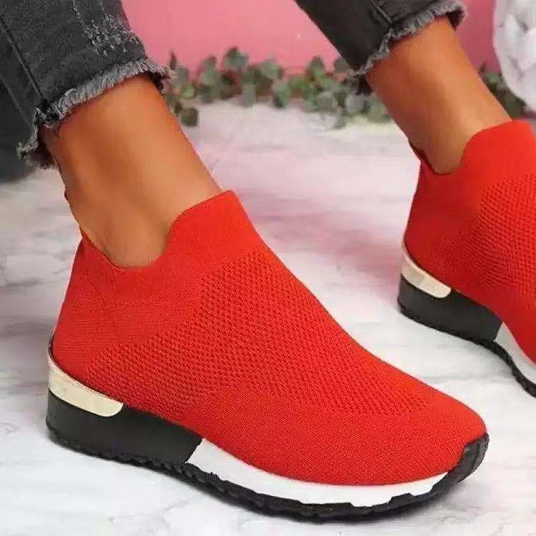 Chic Mesh Slip-On Sneakers by Greta 