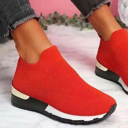 Chic Mesh Slip-On Sneakers by Greta 