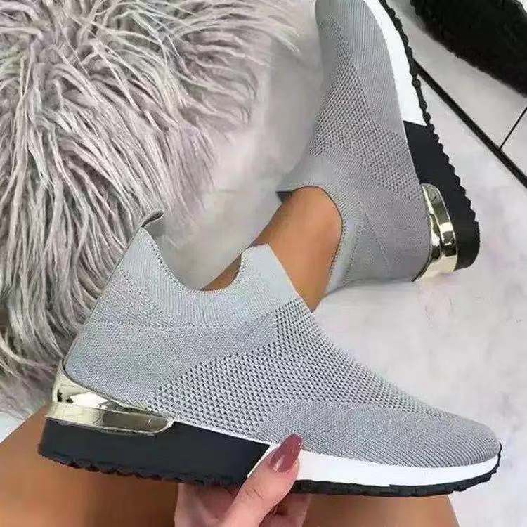 Chic Mesh Slip-On Sneakers by Greta 