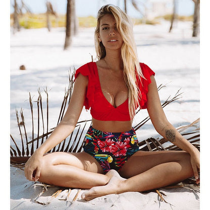 Vibrant High Waist Bikini by Greta 