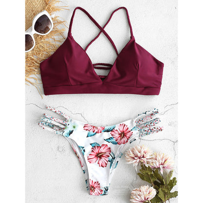 Pinterest-Inspired Greta  Braided Bikini Set