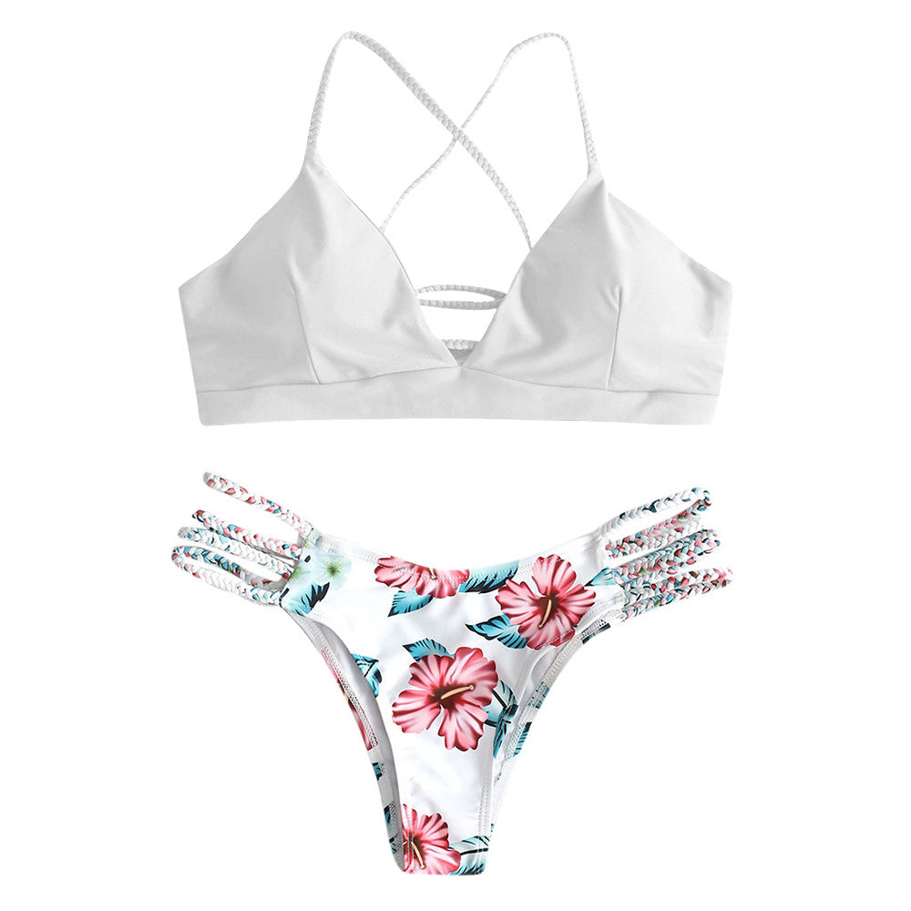 Pinterest-Inspired Greta  Braided Bikini Set