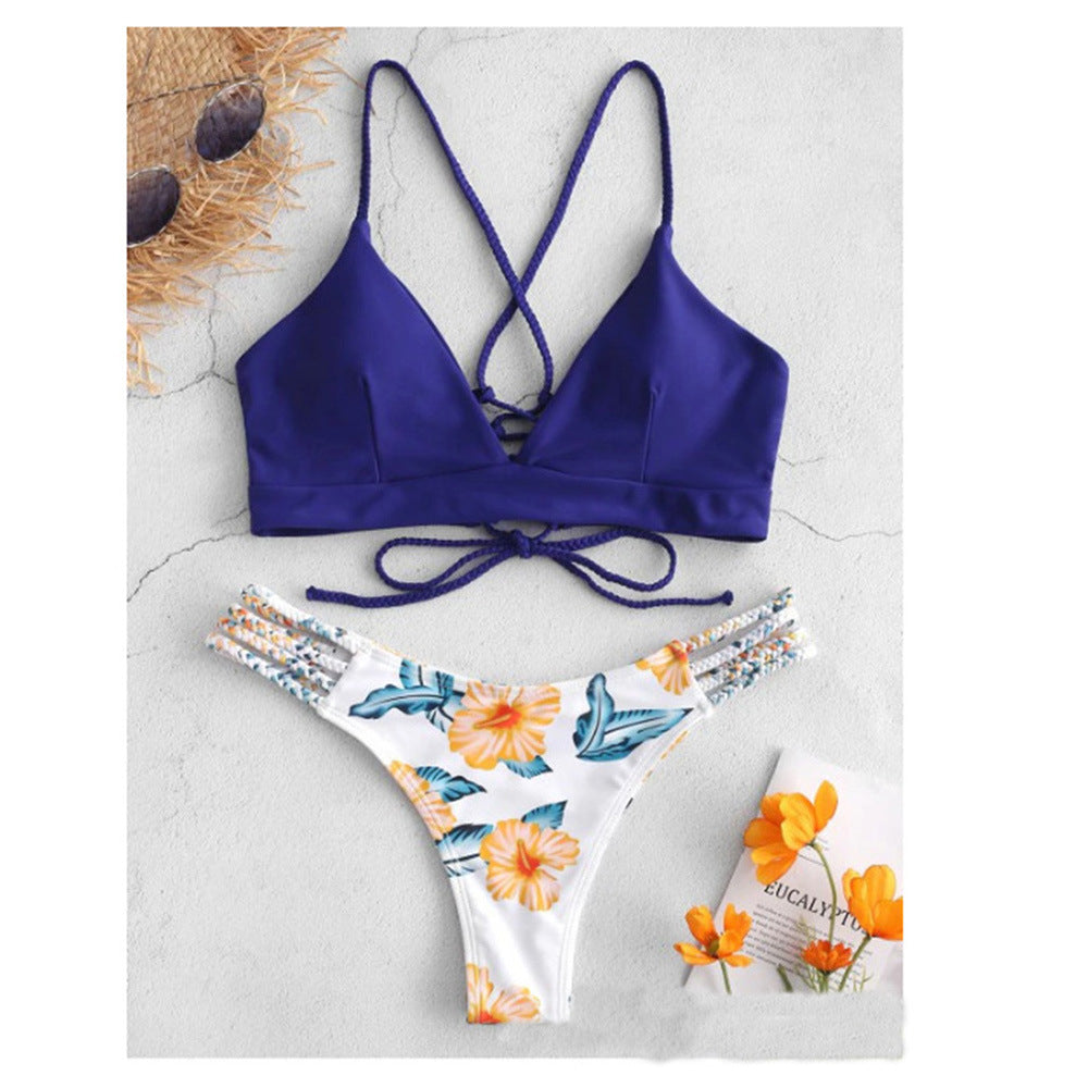 Pinterest-Inspired Greta  Braided Bikini Set
