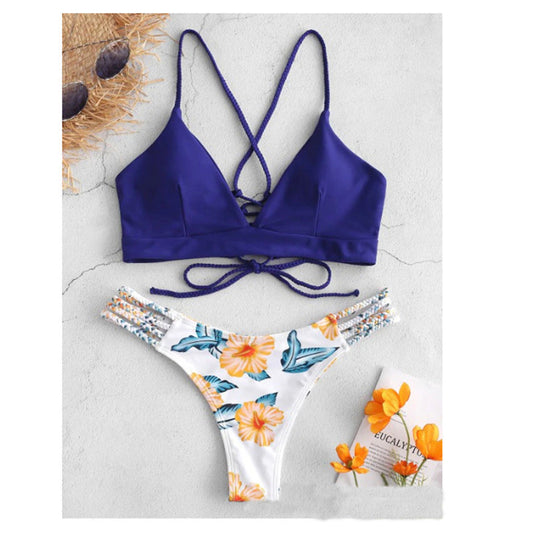 Pinterest-Inspired Greta  Braided Bikini Set