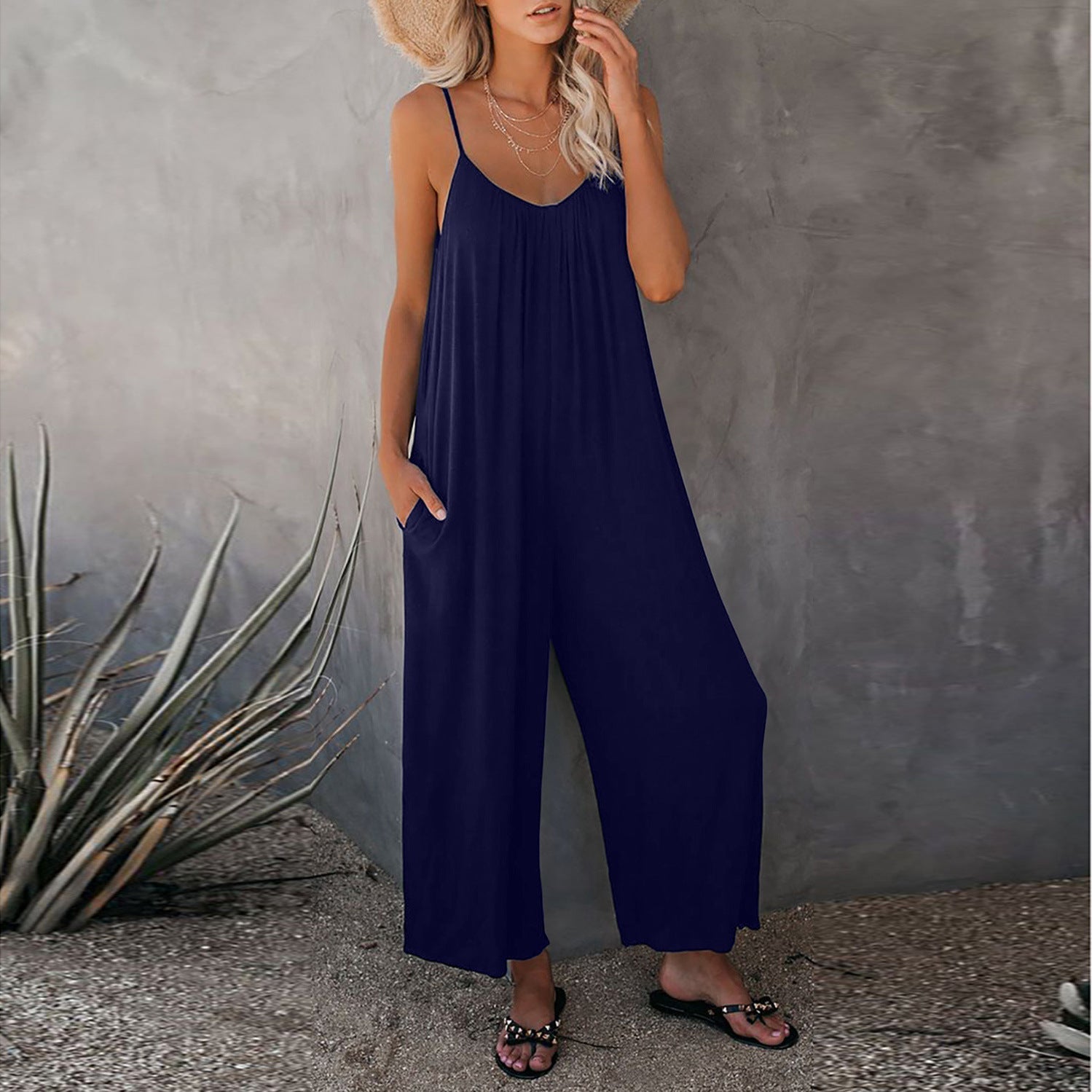 Relaxed Fit Greta  Pinterest-Inspired Jumpsuit