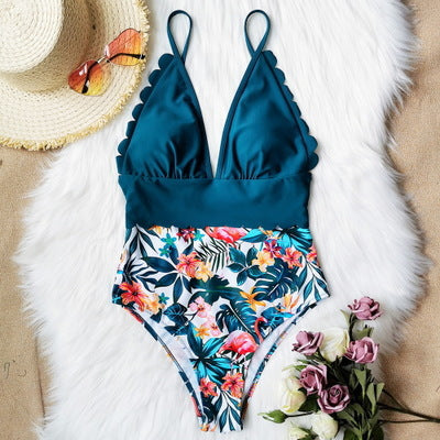 Tropical Plus Size One Piece by Greta 