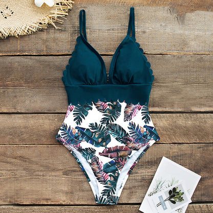 Tropical Plus Size One Piece by Greta 