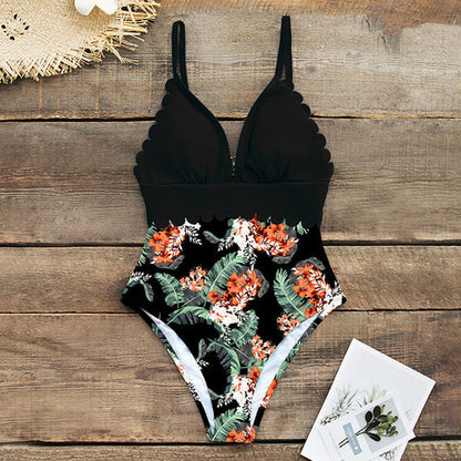 Tropical Plus Size One Piece by Greta 
