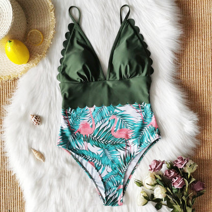 Tropical Plus Size One Piece by Greta 