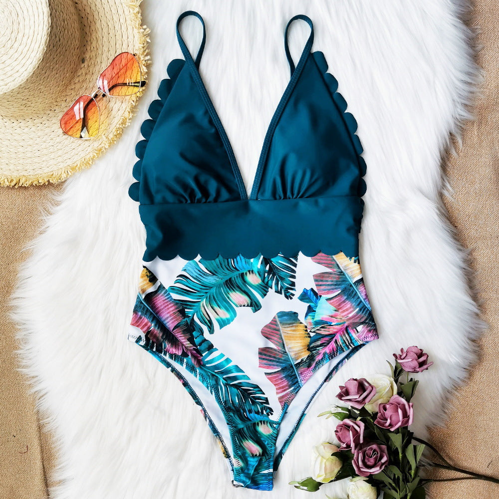 Tropical Plus Size One Piece by Greta 
