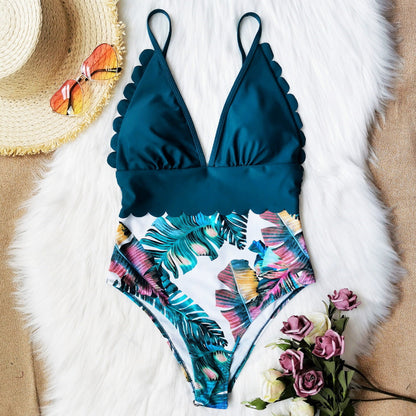 Tropical Plus Size One Piece by Greta 