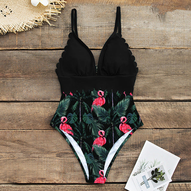 Tropical Plus Size One Piece by Greta 