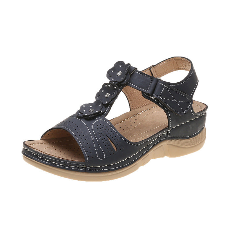 Pinterest-Inspired Floral Sandals by Greta 