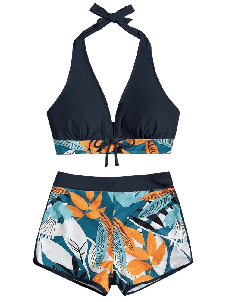 Vibrant Printed Bikini Shorts Set by Greta 