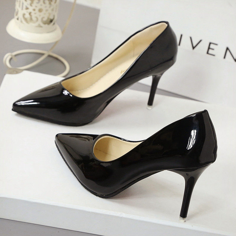 Chic Pointed Stiletto Heels by Greta 