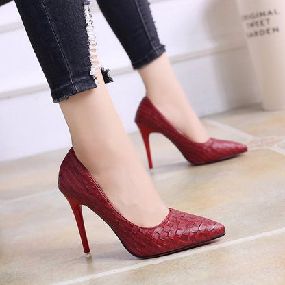 Elegant Pointed Stiletto Heels by Greta 