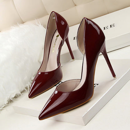 Elegant Greta  Patent Stiletto High Heels
