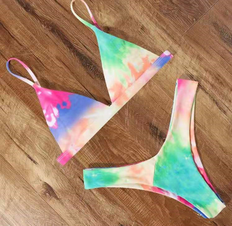 Strappy Solid Bikini by Greta 