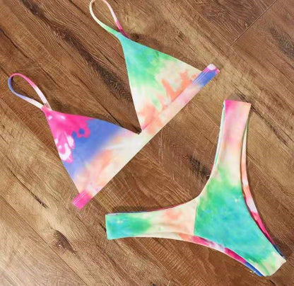 Strappy Solid Bikini by Greta 
