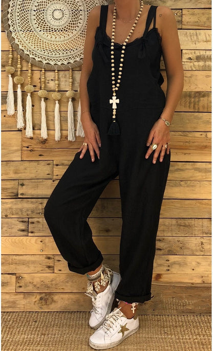 Relaxed Wide Leg Jumpsuit by Greta 