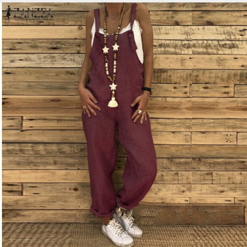 Relaxed Wide Leg Jumpsuit by Greta 