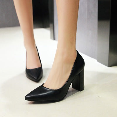 Chic Block Heel Pumps Greta  High Heels