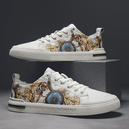Artisan Leather Sneakers Greta  Men's Everyday