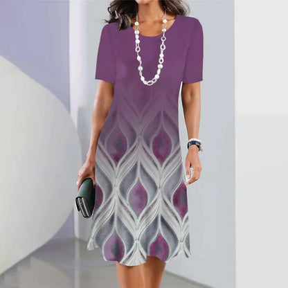 Chic Plus Size Summer Dress by Greta 