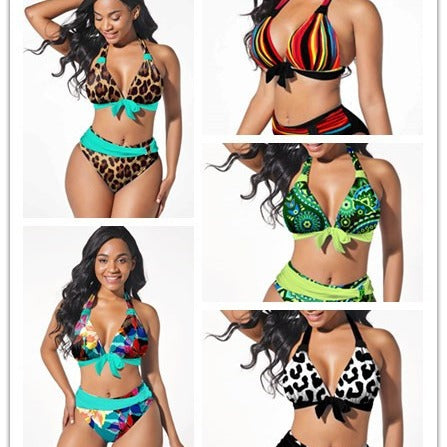 Colorful Plus Size Bikini by Greta 