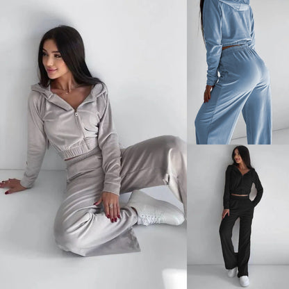 Chic Greta  Two-Piece Sweatshirt Lounge Set