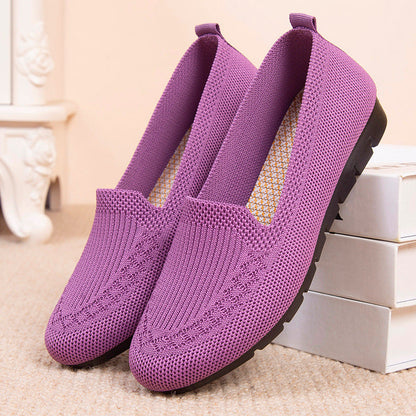 Breathable Greta  Net Cloth Slip-On Shoes