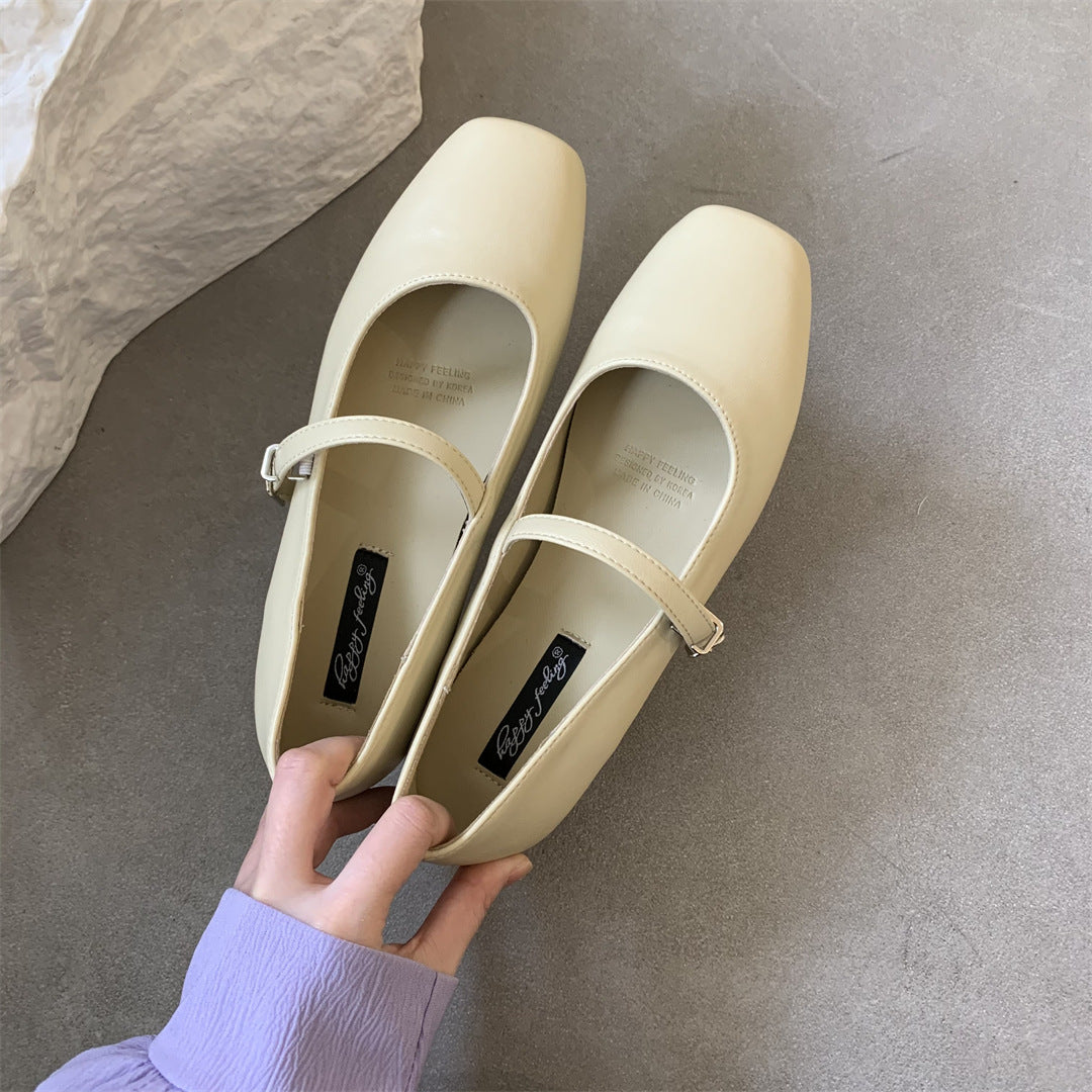 Chic Everyday Greta  Low Heel Mary Janes