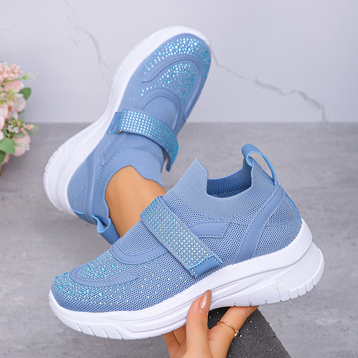 Trendy Greta  Wedge Sneakers for Women