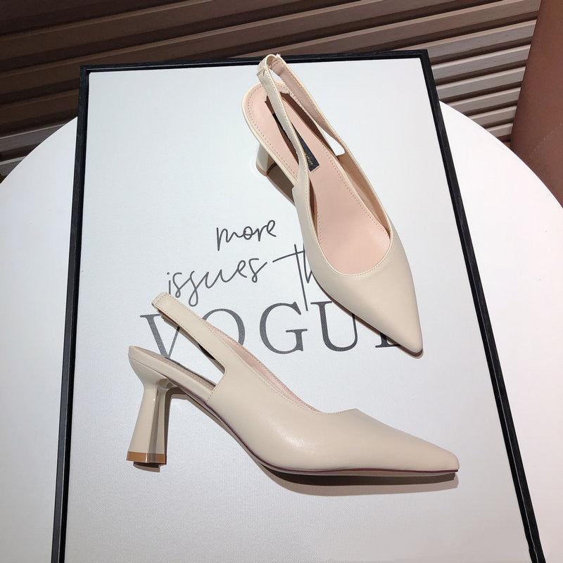 Chic Retro Pointed Heels by Greta 