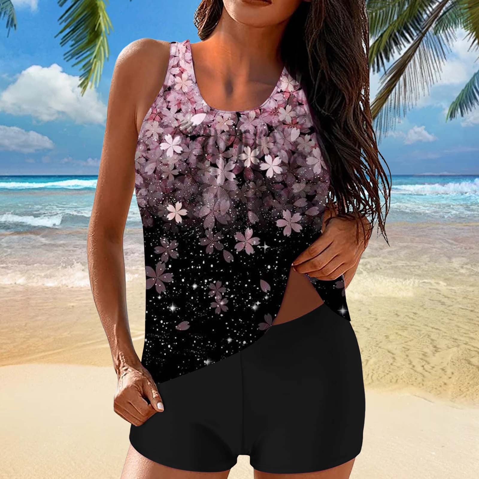 Chic Print Greta  High Waist Bikini Set