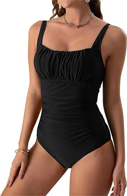 Chic Square Neck One-Piece by Greta 