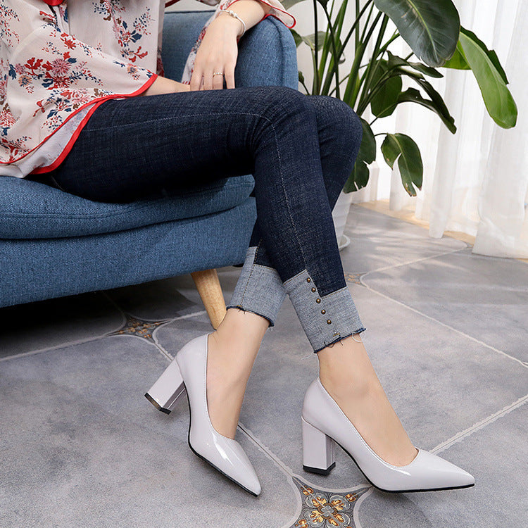 Chic Pointed Toe Heels by Greta 