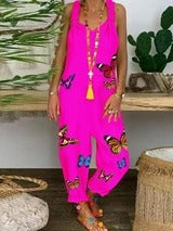 Vibrant Butterfly Greta  Jumpsuit
