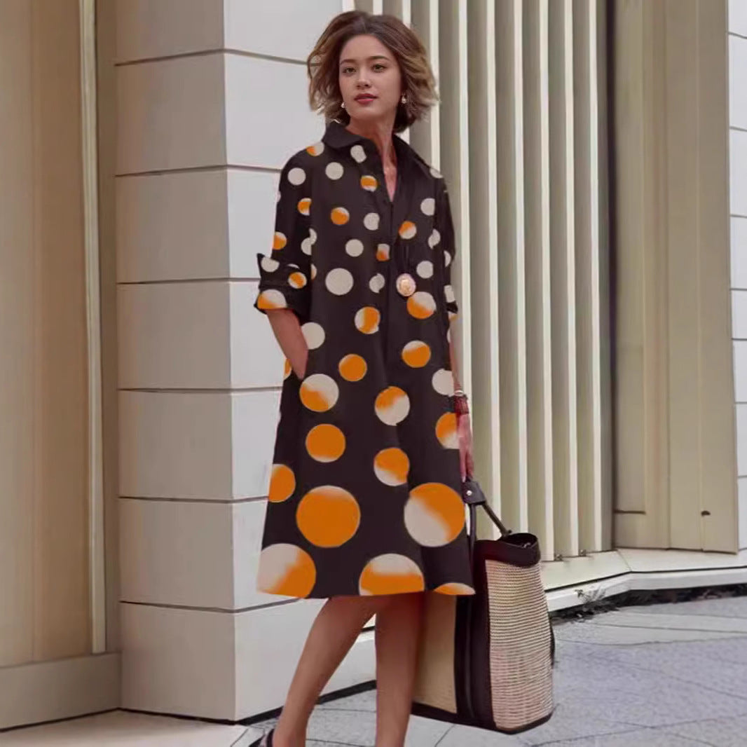 Modern 3D Print Greta  Summer Dress